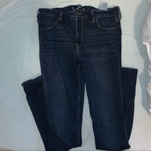 hollister high rise jean jeggins long